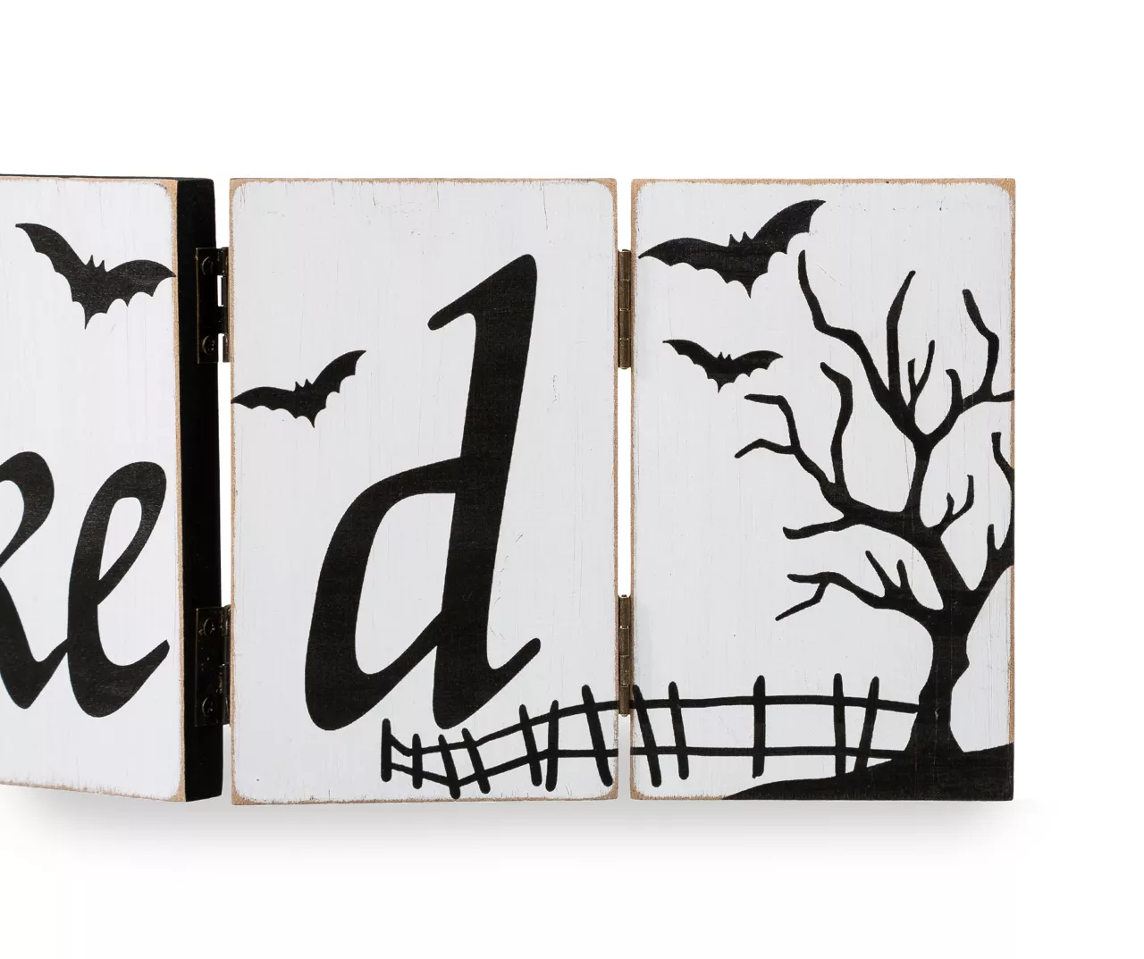 "Spooky" & "Wicked" Dual Sided Hinged Tabletop Decor 7 "Spooky" & "Wicked" Dual Sided Hinged Tabletop Decor - Image 7