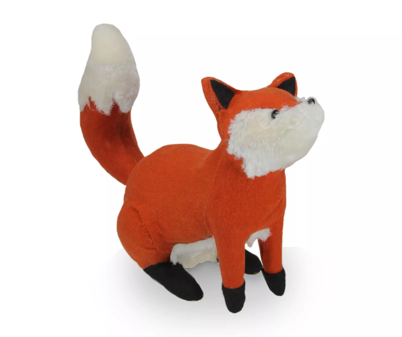 Northlight Sitting Fox Plush Tabletop Decor 1 Northlight Sitting Fox Plush Tabletop Decor