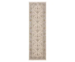 Mahandihi Ivory & Blue Floral Area Rug -Home Decor Store 810551374