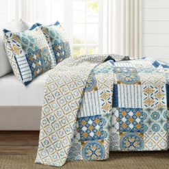 Monique Pattern Patchwork Quilt Set 31 Monique Pattern Patchwork Quilt Set -Home Decor Store 810552913 1