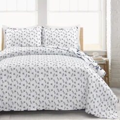 Scandinavian Floral Quilt Set -Home Decor Store 810553020 21
