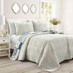 Monique Pattern Patchwork Quilt Set 38 Monique Pattern Patchwork Quilt Set -Home Decor Store 810553238 2