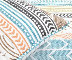 Hygge Geometric Reversible 3-Piece Quilt Set -Home Decor Store 810553241 31