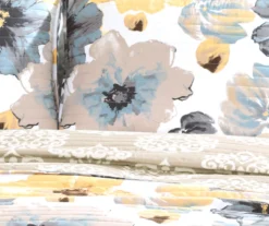 Leah Floral Reversible 3-Piece Quilt Set -Home Decor Store 810553249 11