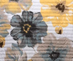 Leah Floral Reversible 3-Piece Quilt Set -Home Decor Store 810553249 2