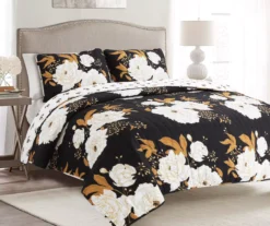 Zinnia Floral Quilt Set -Home Decor Store 810553286