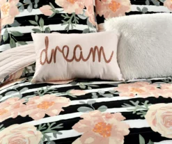 Amara Rose Stripe Reversible 5-Piece Quilt Set 20 Amara Rose Stripe Reversible 5-Piece Quilt Set -Home Decor Store 810553344 2