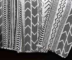 Hygge Black & White Geometric Reversible Full/Queen 3-Piece Quilt Set -Home Decor Store 810553387 41