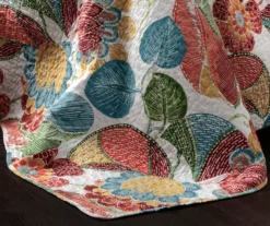 Layla Floral Reversible 3-Piece Quilt Set -Home Decor Store 810553409 3