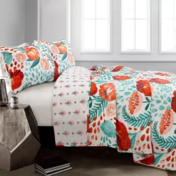Poppy Garden Quilt Set -Home Decor Store 810553414 11