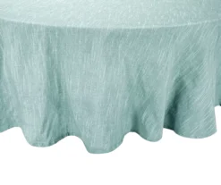 Cuisinart Sage Green Streak Fabric Tablecloth