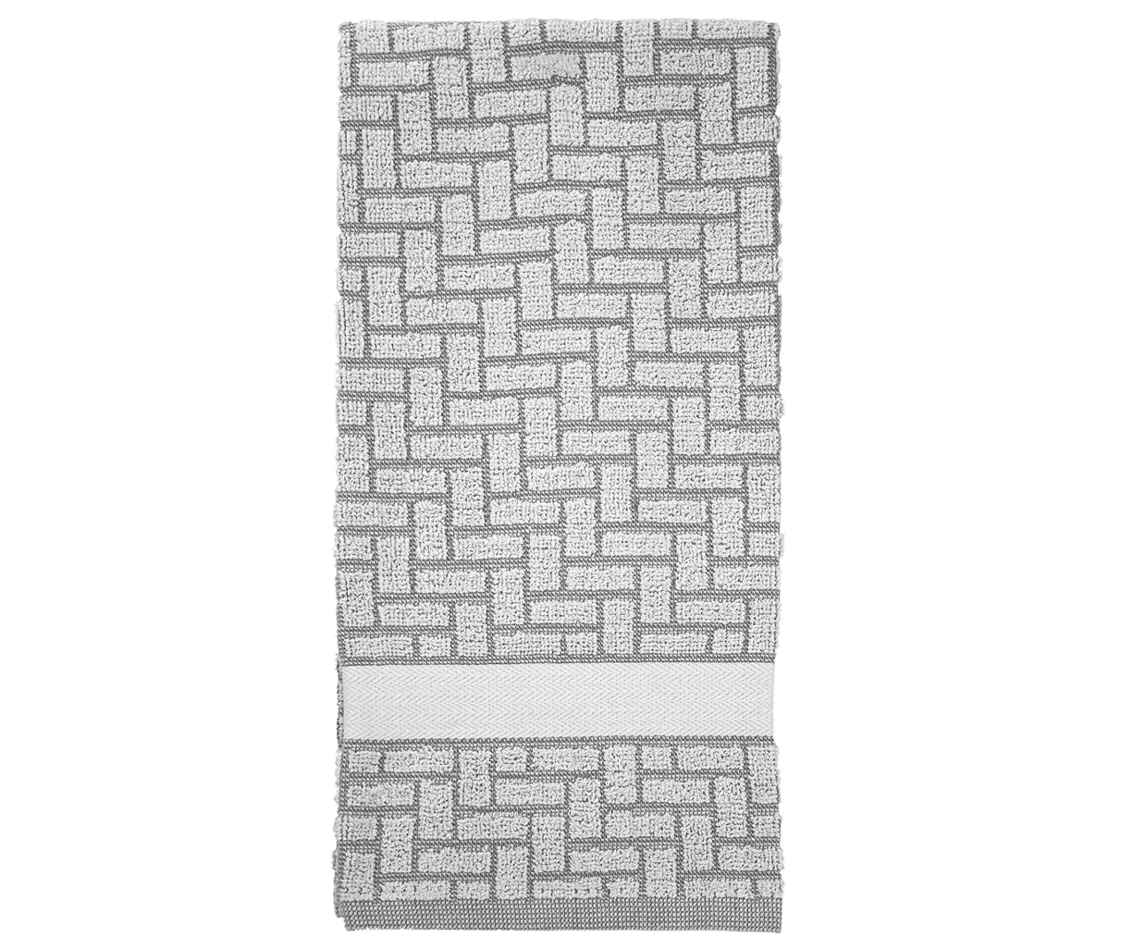 Cuisinart High-Rise Brick Pattern Kitchen Towel, 2-Pack 2 Cuisinart High-Rise Brick Pattern Kitchen Towel, 2-Pack - Image 2