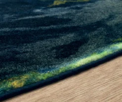 Mohawk Navy Western Hemisphere Earth Round Area Rug 16 Mohawk Navy Western Hemisphere Earth Round Area Rug -Home Decor Store 810559278 2