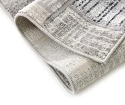 Destan Charcoal & Gray Patchwork Runner Rug, (2' X 7') 5 Destan Charcoal & Gray Patchwork Runner Rug, (2' X 7') -Home Decor Store 810563290 2