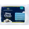 White Stay Clean Bed Pillow, 2-Pack