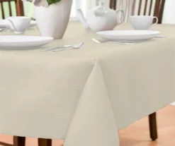 Broyhill Antique White Fabric Tablecloth -Home Decor Store 810569769