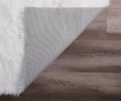 My Magic Carpet White Washable Shag Area Rug, (3' X 5') 13 My Magic Carpet White Washable Shag Area Rug, (3' X 5') -Home Decor Store 810571827 6