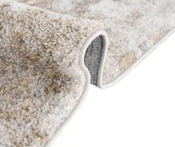 Emily Gray & Cream Abstract Shag Area Rug -Home Decor Store 810573902 3