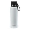 White Double Wall Stainless Steel Insulated Sports Bottle, 24 Oz.