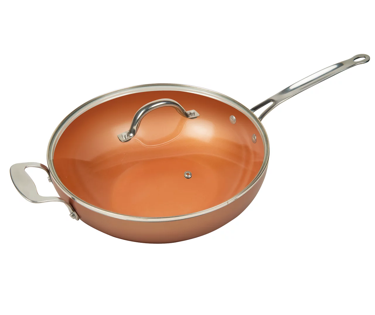 Masterpan 12" Bronze Aluminum Wok 1 Masterpan 12" Bronze Aluminum Wok