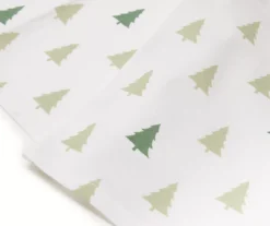 Arctic Enchantment White & Green Christmas Trees Fabric Tablecloth 5 Arctic Enchantment White & Green Christmas Trees Fabric Tablecloth -Home Decor Store 810581211 810581209 810581208 810581210