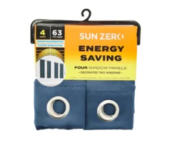 Sun Zero Putnam Room-Darkening Grommet 4-Piece Curtain Panel Set -Home Decor Store 810583312 A0 1 1