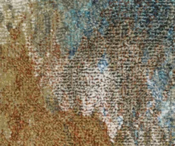 Velimeere Blue & Gold Abstract Area Rug, (5.3' X 7.3') -Home Decor Store 810584669 4