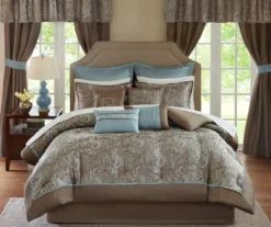 Isabella Paisley Room-in-a-Bag 24-Piece Bedroom Set -Home Decor Store 810590763 810590760 810590759 1