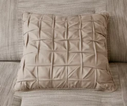 Kelan Taupe Streak Patchwork Seersucker King 7-Piece Comforter Set 21 Kelan Taupe Streak Patchwork Seersucker King 7-Piece Comforter Set -Home Decor Store 810590766 810590765 810590762 8