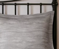 Kelan Gray Streak Patchwork Seersucker King 7-Piece Comforter Set -Home Decor Store 810590769 810590768 810590767 9