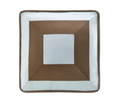 Beverly Light Blue & Brown Color Block California King 7-Piece Comforter Set -Home Decor Store 810590778 810590777 810590776 5