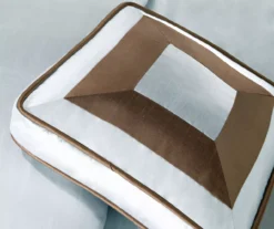 Beverly Light Blue & Brown Color Block California King 7-Piece Comforter Set -Home Decor Store 810590778 810590777 810590776 8