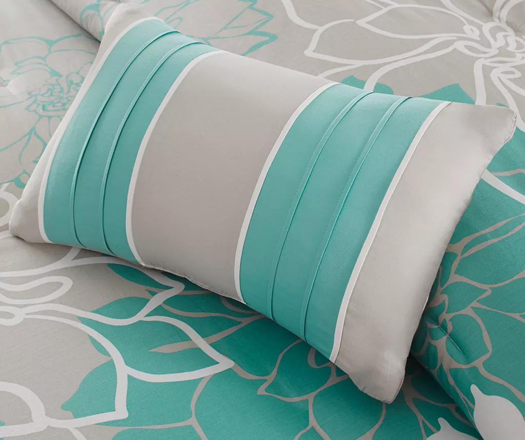 Jane Floral Reversible Cotton Duvet Cover Set 10 Jane Floral Reversible Cotton Duvet Cover Set - Image 10