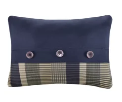 Rick Navy & Beige Crisscross Comforter Set 16 Rick Navy & Beige Crisscross Comforter Set -Home Decor Store 810590798 810590797 810590796 810590795 6