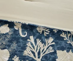 Bedford Blue & White Coastal Cotton Sateen King 7-Piece Comforter Set -Home Decor Store 810590834 810590833 810590832 7