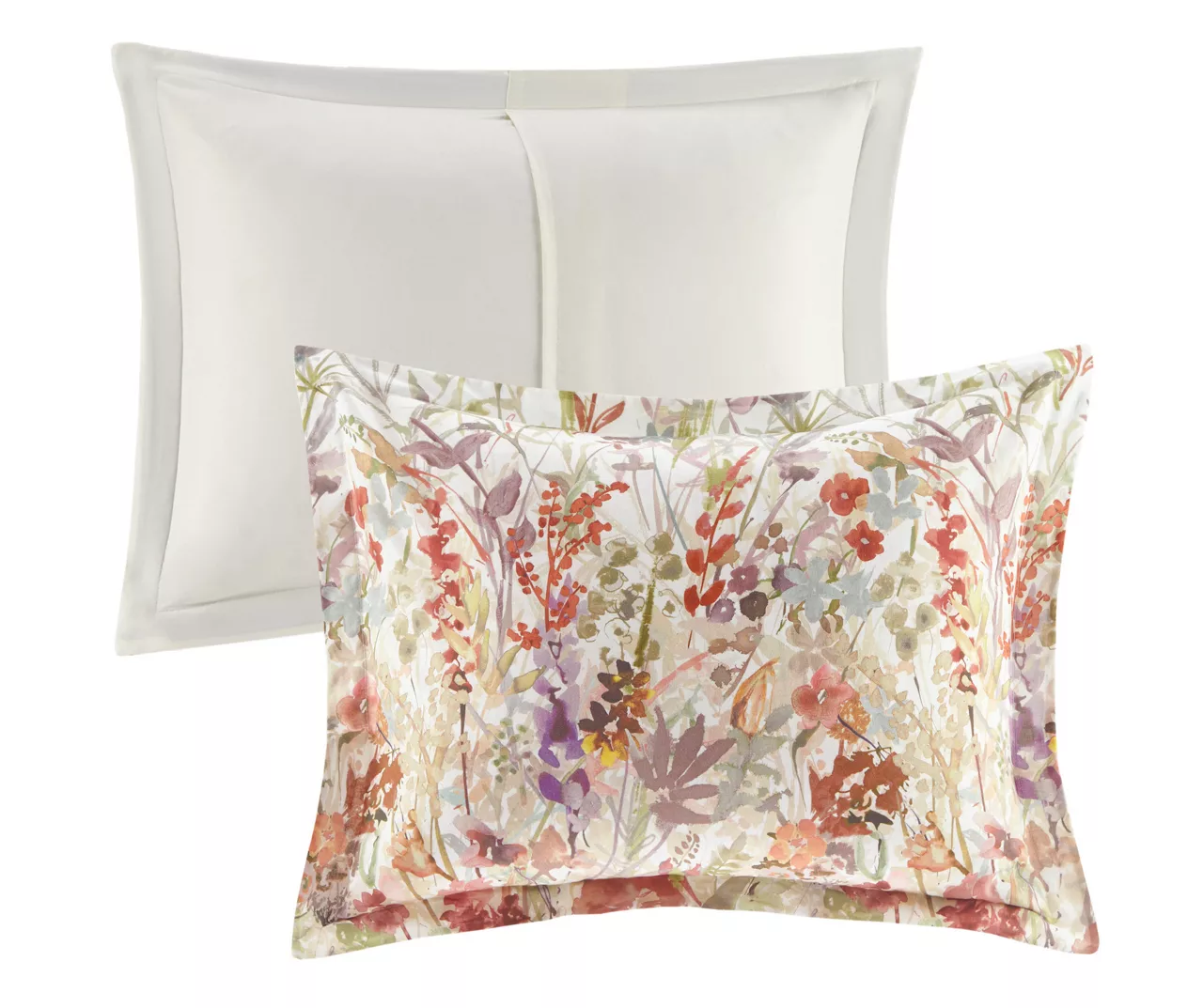 Julia Watercolor Floral Duvet Cover Set 5 Julia Watercolor Floral Duvet Cover Set - Image 5