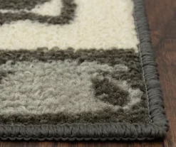 "Good Morning" Gray & Cream Coffee Kitchen Rug, (30" X 18") -Home Decor Store 810591260 4