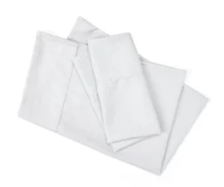 Light Gray King 4-Piece Microfiber Sheet Set