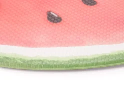 Pink & Green Watermelon Shaped Cloudstep Mat -Home Decor Store 810594045 1 A8