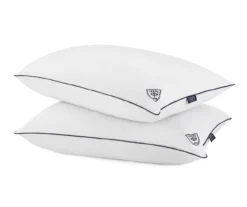 White All-Position Microfiber Standard Pillow, 2-Pack -Home Decor Store 810595017 A0 6