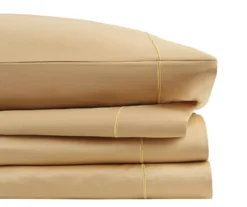 Gold 600-Thread Count Pima Cotton King 4-Piece Sheet Set 17 Gold 600-Thread Count Pima Cotton King 4-Piece Sheet Set -Home Decor Store 810595718 810595714 810595719 810595720 X0 6