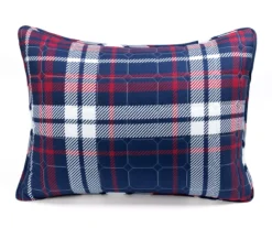 Lush Decor Grayson Farmhouse Navy & Red Plaid Reversible Quilt Set 24 Lush Decor Grayson Farmhouse Navy & Red Plaid Reversible Quilt Set -Home Decor Store 810595935 7