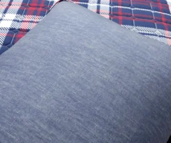 Lush Decor Grayson Farmhouse Navy & Red Plaid Reversible Quilt Set 30 Lush Decor Grayson Farmhouse Navy & Red Plaid Reversible Quilt Set -Home Decor Store 810595936 6