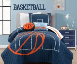 Lush Decor Basketball Reversible Quilt Set -Home Decor Store 810596044