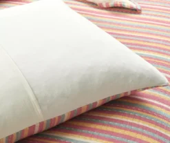 Lush Decor Rust, Yellow & Blue Stripe Quilted Coverlet Set -Home Decor Store 810596058 5