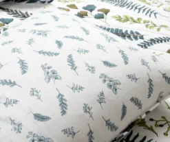 Lush Decor Devonia White & Green Botanical Reversible Cotton Quilt Set -Home Decor Store 810596065 6