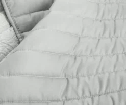 Blue & Gray Crinkle Ombre Full/Queen 3-Piece Quilt Set -Home Decor Store 810596077 3