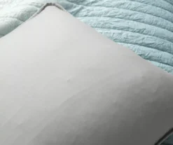 Blue & Gray Crinkle Ombre Full/Queen 3-Piece Quilt Set -Home Decor Store 810596077 5