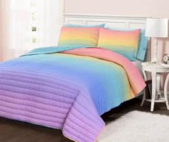 Lush Decor Rainbow Ombre Quilt Set 23 Lush Decor Rainbow Ombre Quilt Set -Home Decor Store 810596084