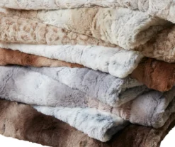 Marselle Marble Faux Fur Heated Throw, (50" X 70") 30 Marselle Marble Faux Fur Heated Throw, (50" X 70") -Home Decor Store 810598126 10